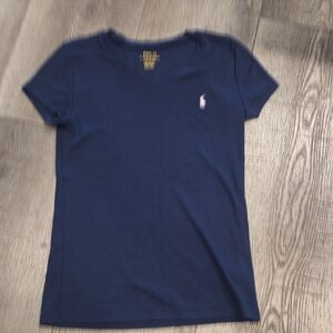 Navy Blue Girls Shirt by Ralph Lauren size 12-14